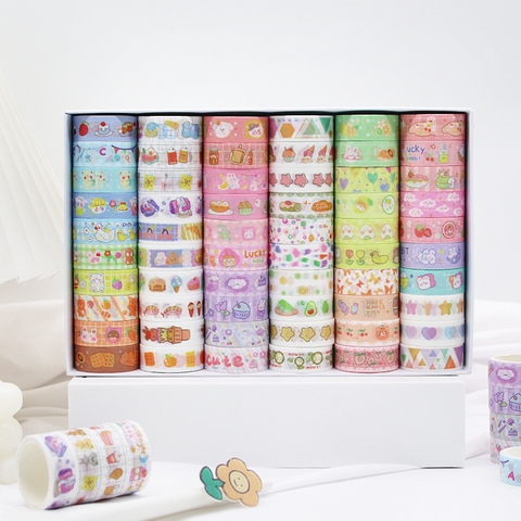 Hộp 30/60 Cuộn Washi RC531