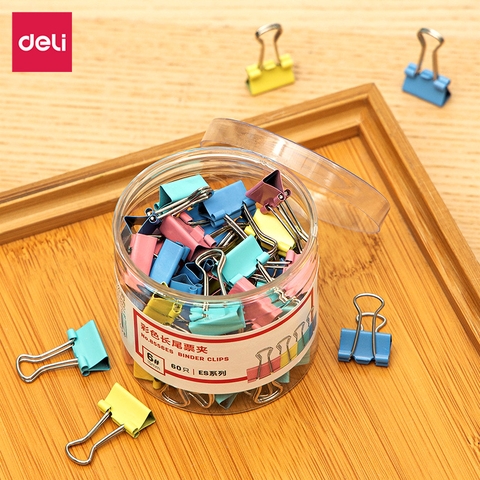 Hộp Kẹp Giấy Màu & Đen RCBG2920