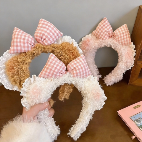 Cài Tóc Tai Gấu Nơ RC4017