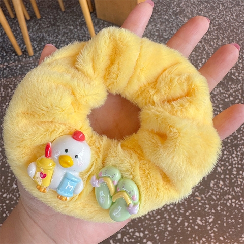 Cột Tóc Lông Charm Vịt RC3116