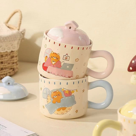 Cốc Mèo Cam RC2500