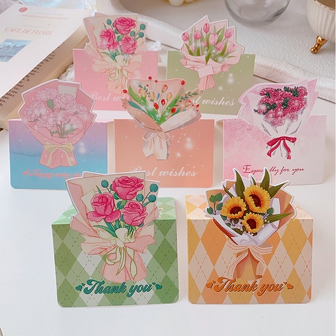 Set 10 Thiệp Mini Hoa RC3031