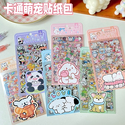 Set 10 Sticker Thú Cưng (6 Tấm) RC581