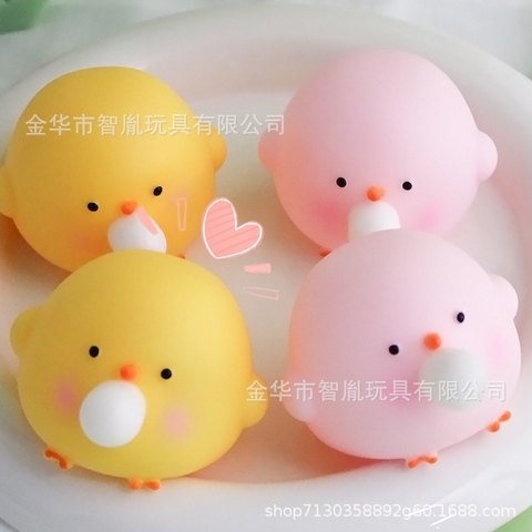 Squishy Gà Thổi Bong Bóng NT352