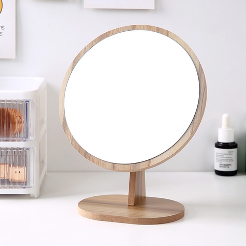 Gương Để Bàn Gỗ RC1070