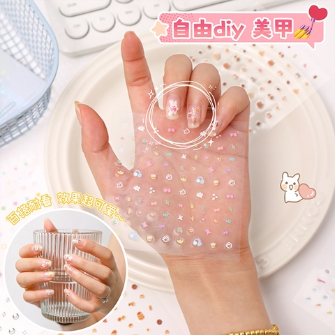 Set 10 Sổ Sticker Dán Móng RC2584