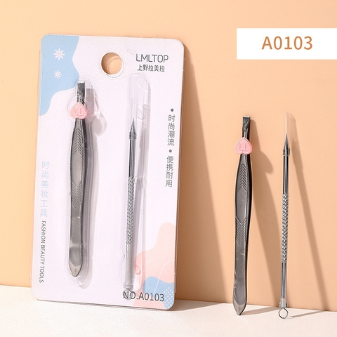 Set Nhíp+Cây Nặn Mụn RCDCMP242