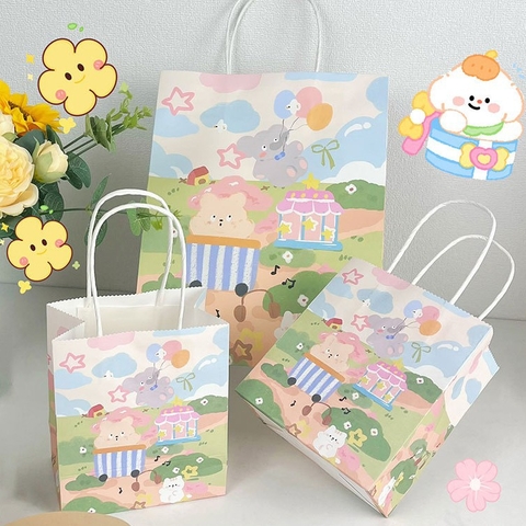 Set 10 Túi Giấy Size 13*17*14.5cm RC4363