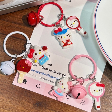 Móc Treo Kitty Tennis Chuông RC3387