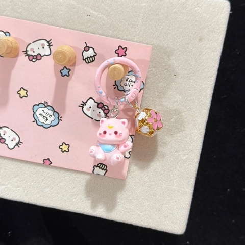 Móc Khóa Mèo Thần Tài RC967