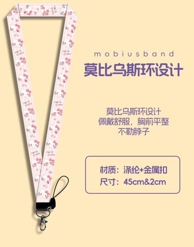 Thẻ Đeo Kitty Dây Dài RC3732