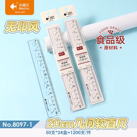 Set 10 Thước Kẻ Học Sinh Bằng Nhựa 20cm RCTH2271