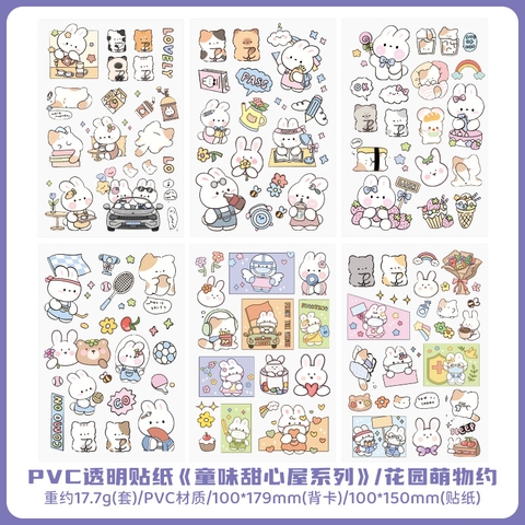 Set 10 Sticker Hình RC3539