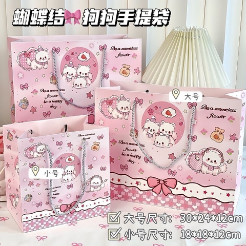 Set 10 Túi Quà Hoạt Hình Size 18*18*12cm RC3635