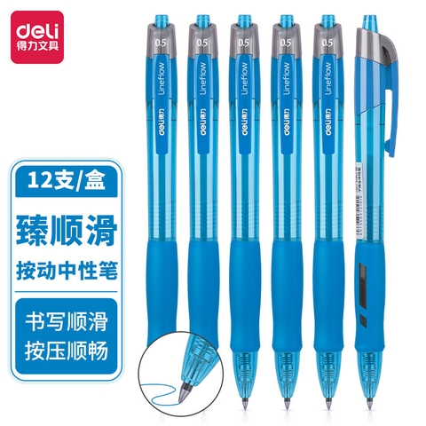 Hộp Bút Bi Bấm Xanh RC4498