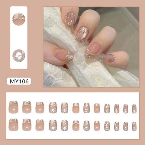Set 12 Nail Đá Mix Mẫu RC1205