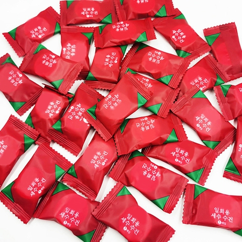 Túi 20 Khăn Lau Mặt Dạng Nén RC0627