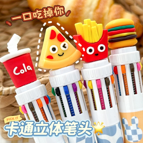 SET Bút Bi Bấm Nhiều Ngòi RCBUT2904