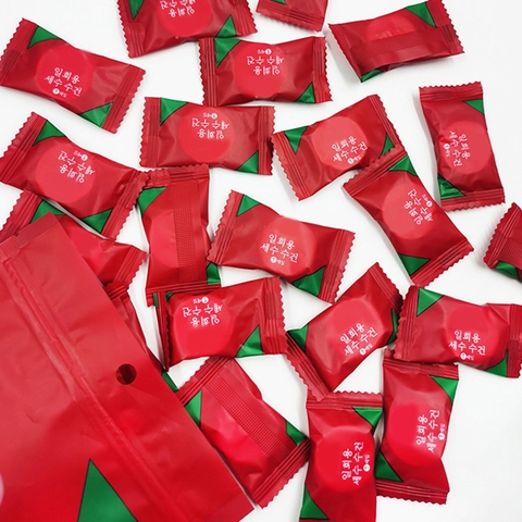 Túi 20 Khăn Lau Mặt Dạng Nén RC0627