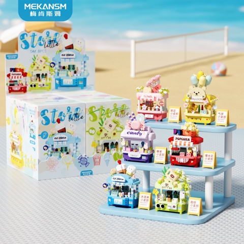 Lego Xe Bán Hàng + Bánh RC3355