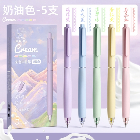 Hộp 5 Bút Bi Pastel RC4074