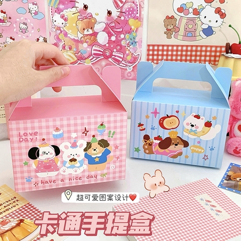 Set 10 Hộp Quà Có Tay Cầm Tự Xếp RC3412