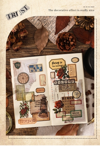 Set 10 Sticker Vintage RC2112