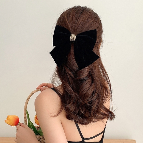 Kẹp Nơ Họa Tiết
