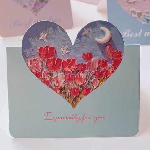 Set 10 Thiệp Trái Tim RC0921