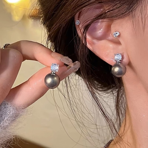 Bông Tai Ngọc Trai RC3641