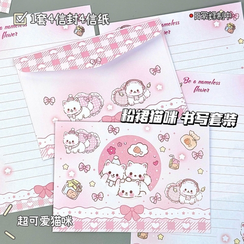 Set 10 Thiệp Hoạt Hình (1 THIỆP 4 CÁI =40 Thiệp/Set) RC3334