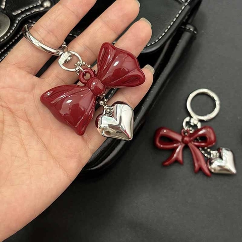 Móc Khóa Tim Nơ RC3883