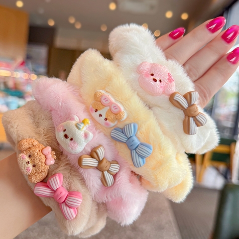 Cột Tóc Lông Charm Cún Nơ RC3719