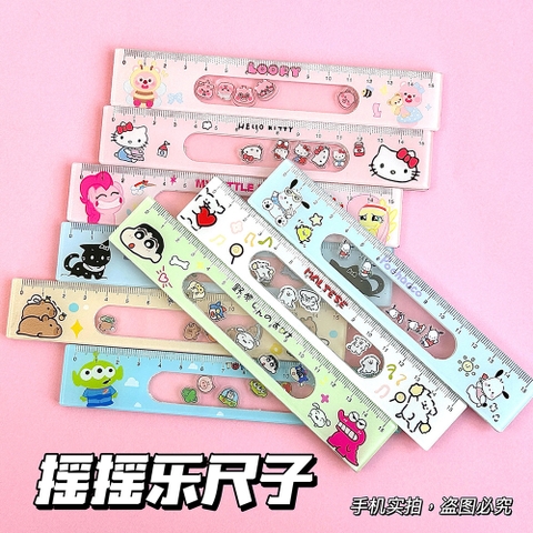 Set 10 Thước Hoạt Hình RC2580
