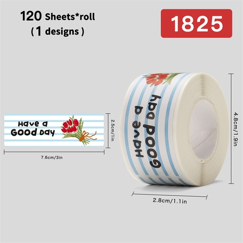 Cuộn Sticker Niêm Phong Không Mã Vạch RC2847