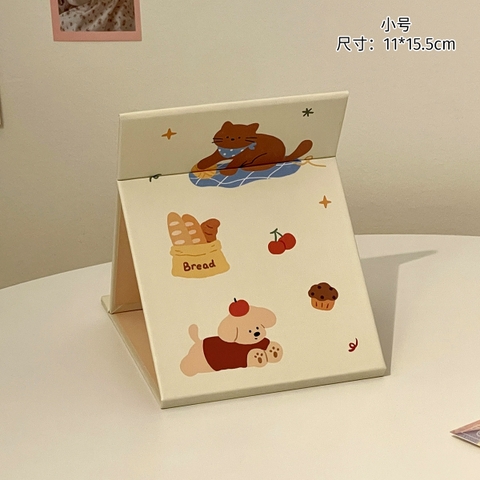 Gương Gấp Gọn Có Viền 11*15.5cm RCGUONG254