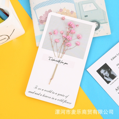 Set 10 Thiệp Hoa Khô RC1256