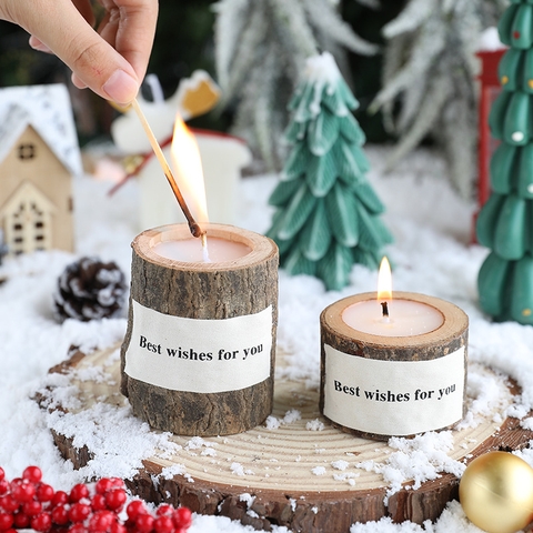 Nến Thơm Khúc Gỗ NT316