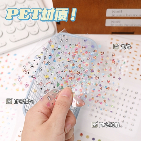 Set 10 Sổ Sticker Dán Móng RC2584