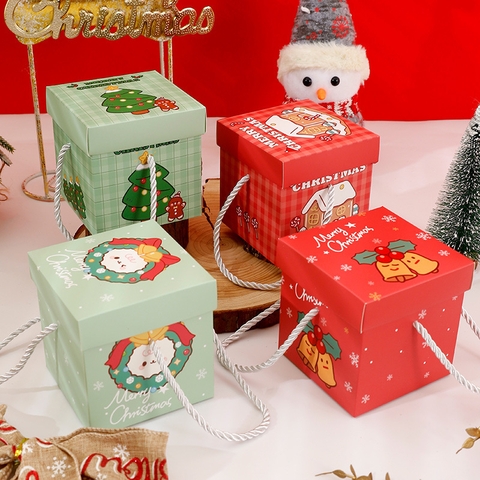 Set 12 Hộp Qùa Xếp Noel RC397