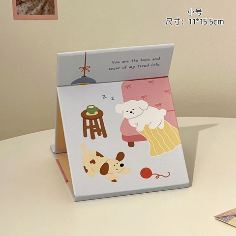 Gương Gấp Gọn Có Viền 11*15.5cm RCGUONG254