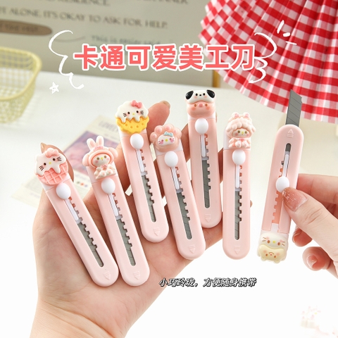 Set 10 Dao Rọc Giấy Hoạt Hình RC526