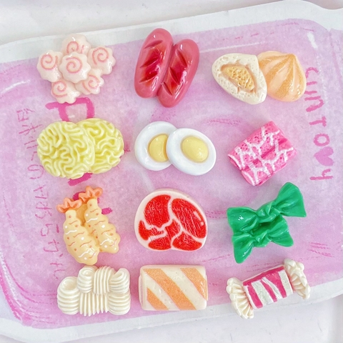 Set 100 Charm Đồ Ăn RC2869