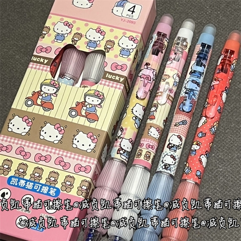 Hộp 4 Bút Kitty Xóa Được RC2237