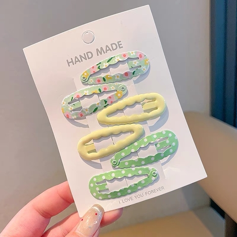 Set Kẹp Mái Họa Tiết RC3057