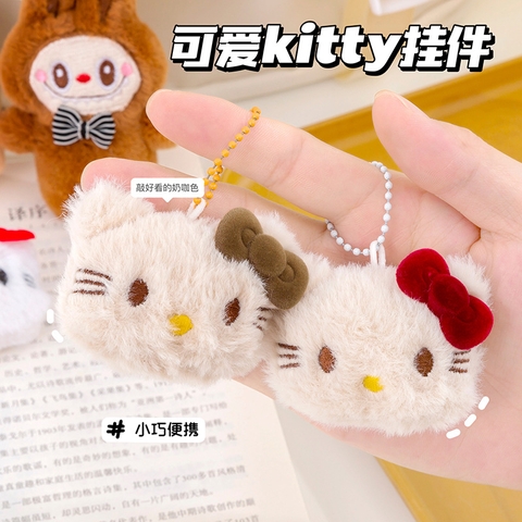 Móc Khóa Bông Mặt Kitty RC3367