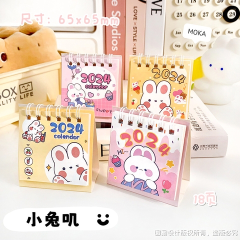 SET 4 Lịch Để Bàn Nhỏ 2024 RC04407