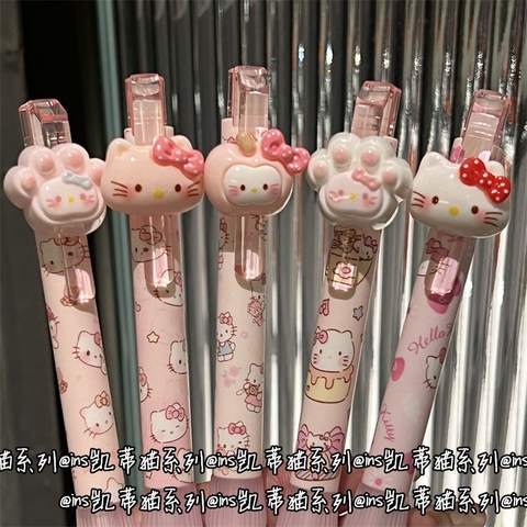 Set 10 Bút Kitty Hồng RC4043