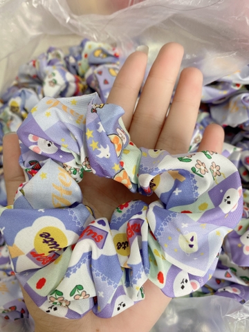 Scrunchies Mẫu In ND01608