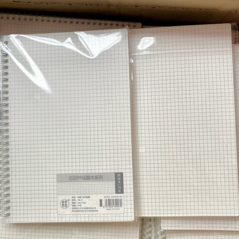 Sổ Lò Xo B5 Bìa Nhựa 70 Tờ ND050